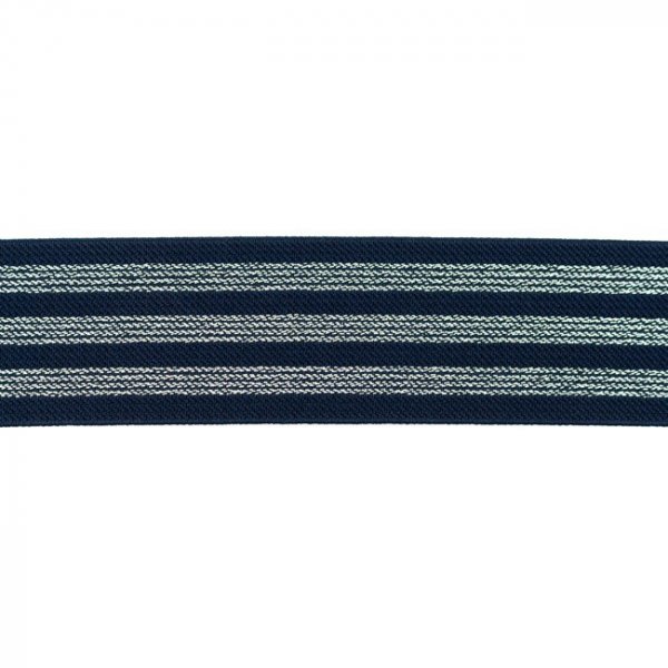 Elastisch gestreept Lurex