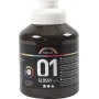 Schoolverf - Acryl - bruin - glanzend - 500 ml