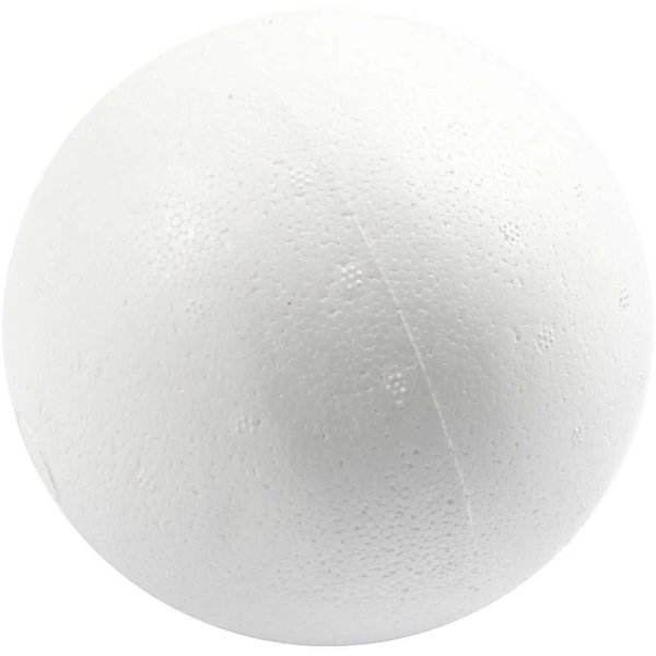 Piepschuim bollen - wit - Ø12 cm - 25 st Piepschuim bollen - wit - Ø12 cm - 25 st
