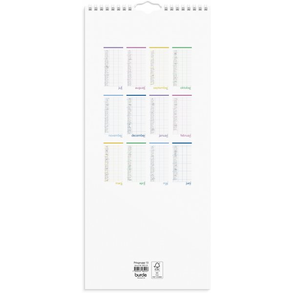 Familiekalender 24/25 - Klein Familiekalender 24/25 - Klein