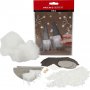 Mini DIY Kit - grijs - Scandinavische kerstman