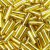 Staafkralen 6,8 x 2,2 mm - goud 13 g zilver gevoerd