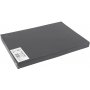 Gekleurd karton - zwart - A4 - 180 gr - 100 vellen