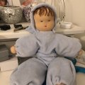 Klant imago Nicki Velours Katoen Babyblauw - 145 cm