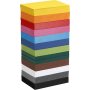 Creatief karton - gemengde kleuren - A6 - 12x100 st