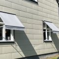 Klant imago Heathered luifeldoek - Heathered lichtgrijs - 130 cm
