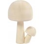 Houten sponzen - B5,5 cm - H8,5 cm