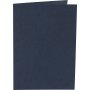 Kaart - blauw - 10,5 x 15 cm - 10 st