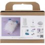 Mini DIY Kit Naaien, gemengde kleuren, Monster