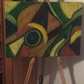 Klant imago Acrylverf Sennelier Abstract 500ml - Primair Geel (574)