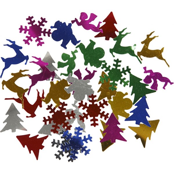 Pailletten - metallic kleuren - 250 g