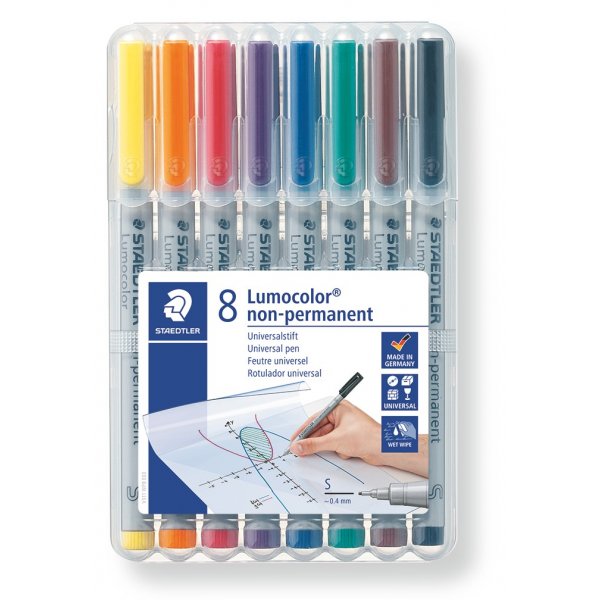 OH Pennen Niet-permanent 0,4 mm - 8 stiften