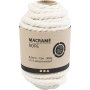 Macramkoord - gebroken wit - 300 gr