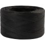 Raffia Papiergaren - zwart - 100 m