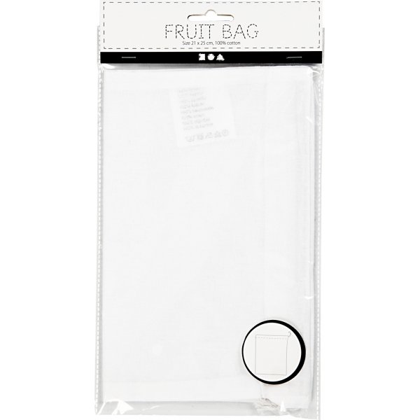 Shopper - katoen - wit Shopper - katoen - wit