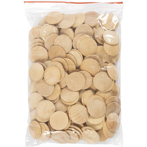 Houten knopen �30 mm - 150 st