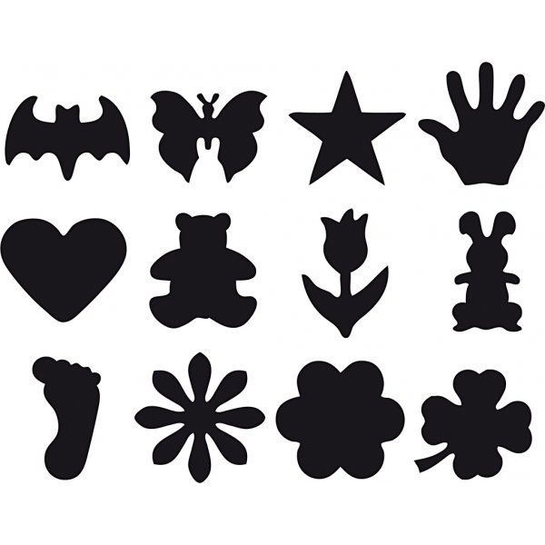 Stoten - Alledaagse motieven - 12 st Stoten - Alledaagse motieven - 12 st