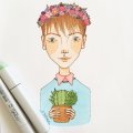 Klant imago Copic Sketch - B00 - Vorstblauw