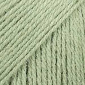 DROPS Alpaca Uni Color garen - 50g - Saliegroen (9038) DROPS Alpaca Uni Color garen - 50g - Saliegroen (9038)