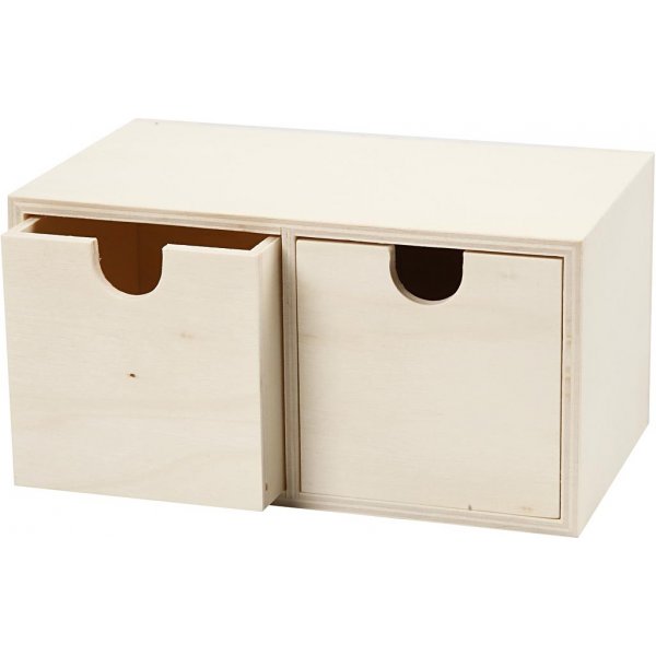 Ladekast met 2 laden Ladekast met 2 laden