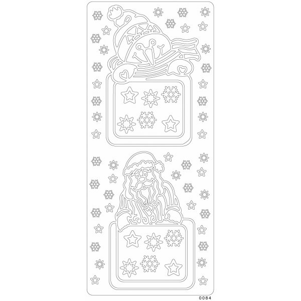 Peel-offs - Kerstkaarten Peel-offs - Kerstkaarten