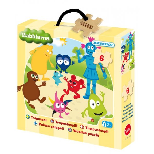 Houten puzzel Babbelaars