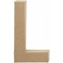 Kartonnen letter - L - 5 cm