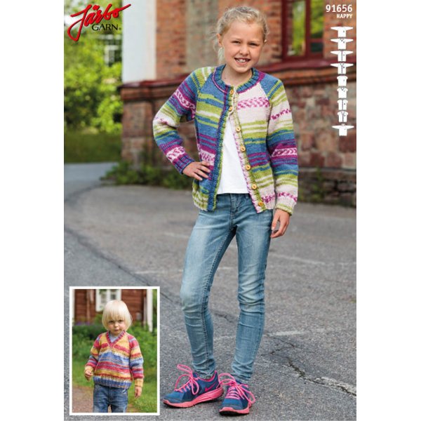 Breipatroon - Basiskledingstuk met raglan voor kinderen (91656)