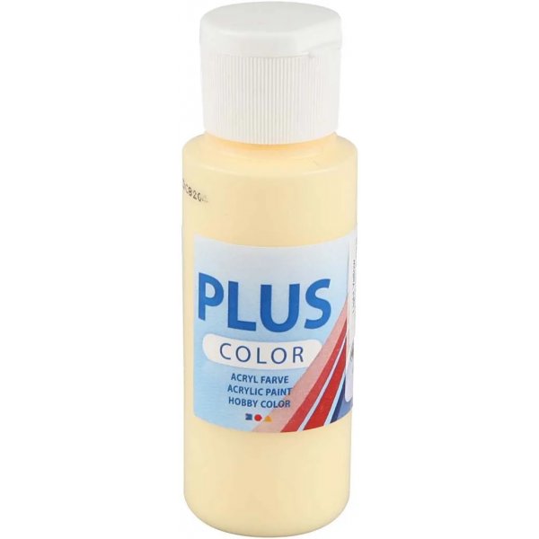 Plus Color Hobbyverf - lichtgeel - 60 ml