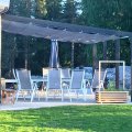 Klant imago Heathered luifeldoek - Heathered lichtgrijs - 130 cm