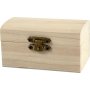 Schatkist/sieradendoos - 9 x 5,2 x 4,9 cm - 10 st