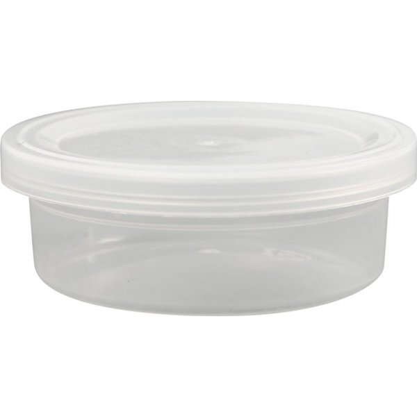 Plastic potje met deksel - 45 ml - 20 st