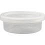 Plastic potje met deksel - 45 ml - 20 st