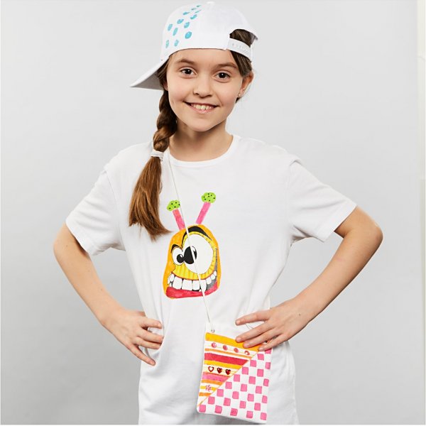 Textielstiften - gemengde kleuren - 18 st Textielstiften - gemengde kleuren - 18 st