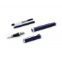 Vulpen Waterman Exception Slim Laque - Zilveren rand - Fijn blauw