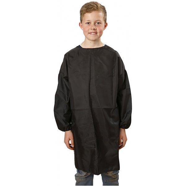 Schildersschort - zwart - 7-12 jaar