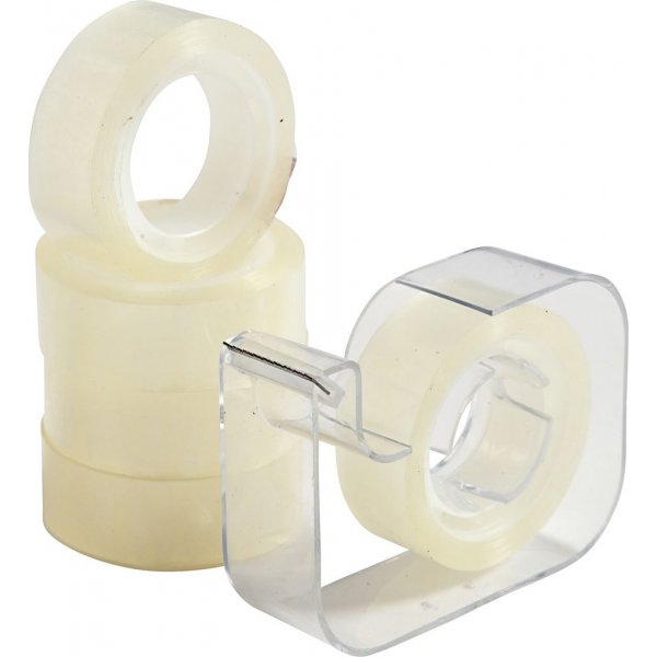 Dispenser met tape - 5 x 15 m