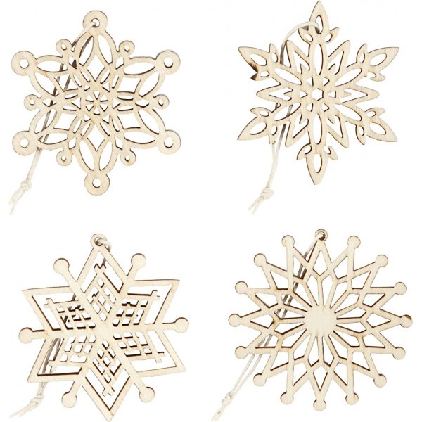 Ornamenten - 8 st Ornamenten - 8 st