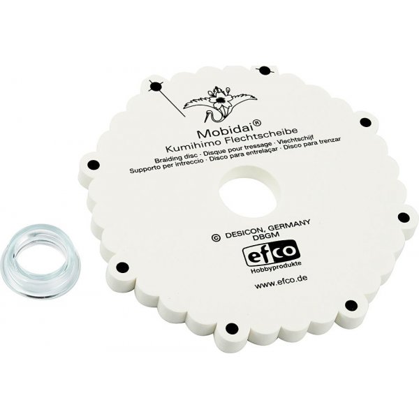Kumihimo bord voor vlechten - 16 cm