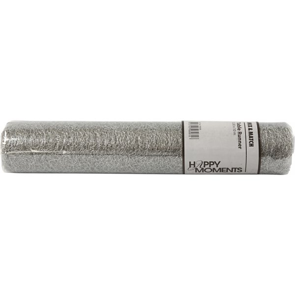 Tafelloper - zilver - 10 m
