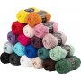 Katoengaren - gemengde kleuren - nr. 8/4 - 20 bollen 20 x 50 g
