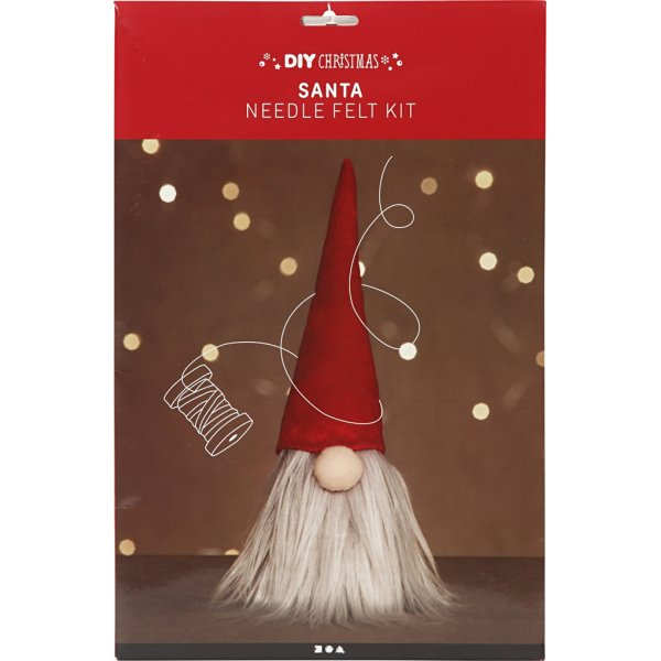 Kerstman knutselpakket