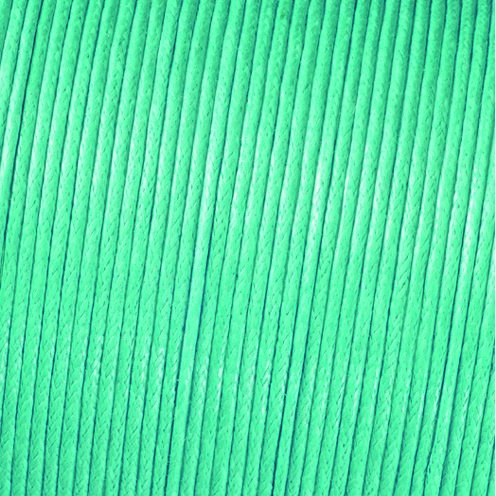 Koord gewaxt katoen - licht turkoois