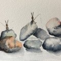 Klant imago Aquarelblok Gelijmd Koudgeperste Bogen 300g - A4