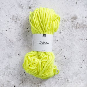 Lovikka garen 100g - Neongeel
