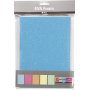 Decoratief rubber - gemengde kleuren - A5 - 5 st