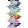 Vezelpennenset Sharpie - 80's Glam Permanent Markers - 24-pack ongesorteerde kleuren