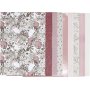 Vivi Gade designpapier in blokken - beige/roze - 24 vellen