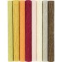 Crpepapier - doffe kleuren - 8 vellen