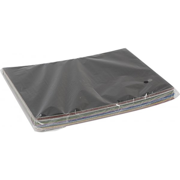 Glitterkarton - gemengde kleuren - A4 - 50 vellen Glitterkarton - gemengde kleuren - A4 - 50 vellen